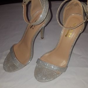 GLAZE Buckle strap High Heels